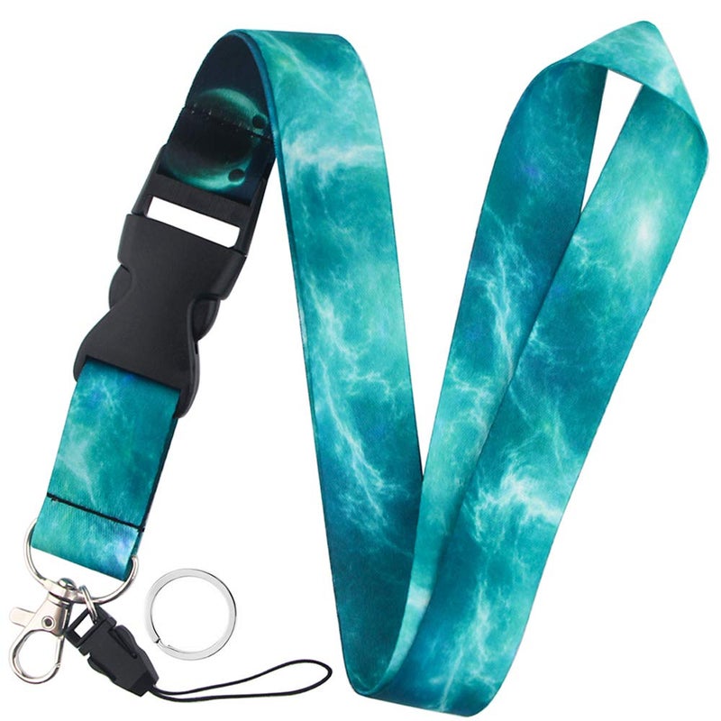 Yiflin Cute Neck Lanyard for Keys  Keychain  Wallet  ID Card Holder  with Quick Release Buckle - Image 1